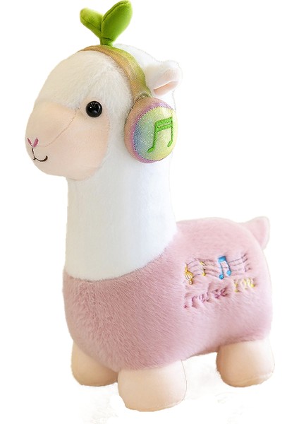 35CM Kulaklık Alpaka Bebek Peluş Oyuncak (Yurt Dışından)