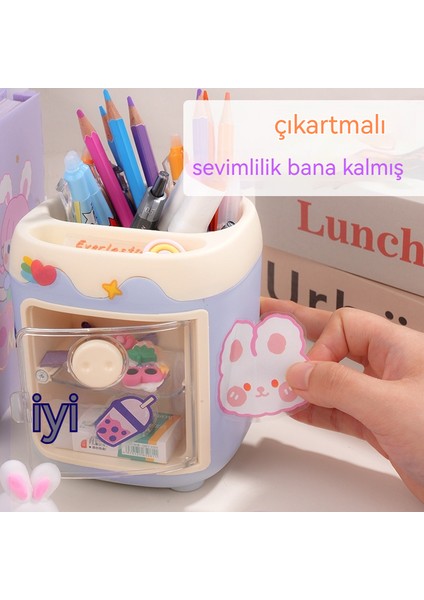 Öğrenci Masaüstü Ofis Depolama Sevimli Domuz Kalem Tutucu (Yurt Dışından) modelleri