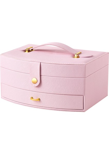 Çocuk Çift Çekmece Saç Aksesuarları Saklama Kutusu (Yurt Dışından)