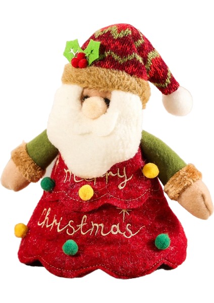 19CM Noel Partisi Peluş Oyuncak Şekillendirme Hediye Çantası (Yurt Dışından)