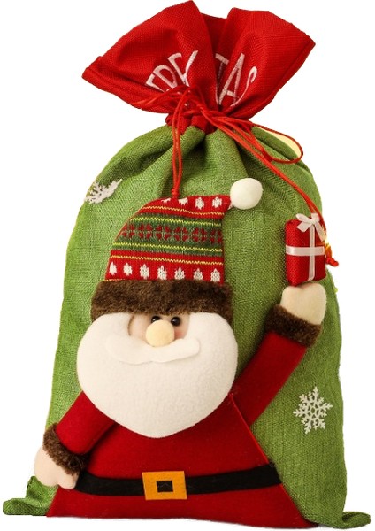 40CM Peluş Şekillendirme Noel Hediye Çantası (Yurt Dışından)
