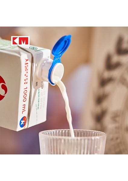 Ev Mutfak Kutulu Sütlü Içecek Kapaklı Dökülme Önleyici Saptırıcı (Yurt Dışından)