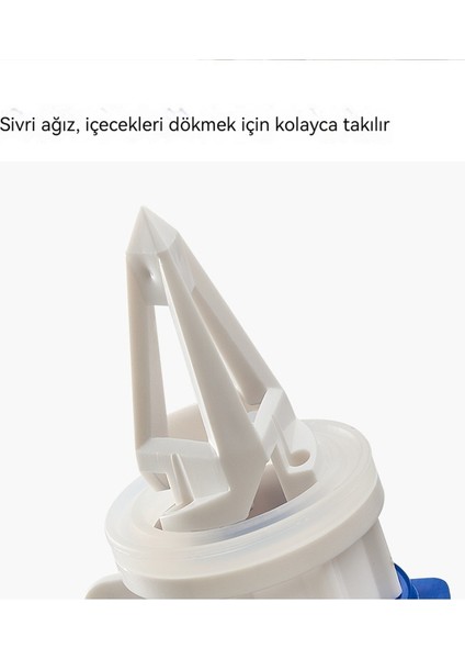 Ev Mutfak Kutulu Sütlü Içecek Kapaklı Dökülme Önleyici Saptırıcı (Yurt Dışından)