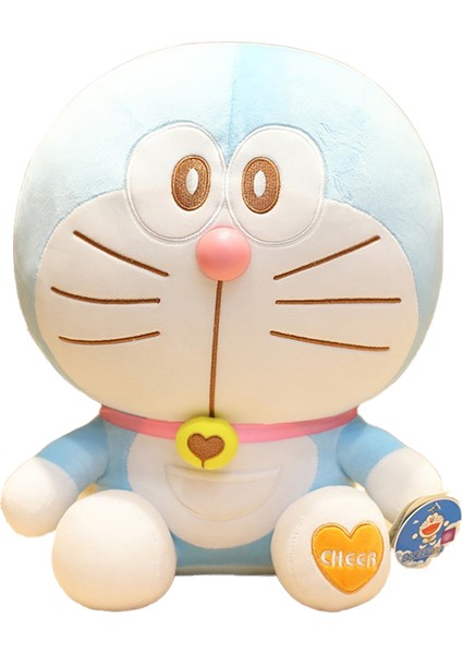 30CM Doraemon Aşk Yuvarlak Gözler Peluş Oyuncak (Yurt Dışından)