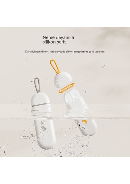 Ev Kullanımı Için Kullanışlı Üç Bölmeli Saklama Hapı Kutusu (Yurt Dışından)