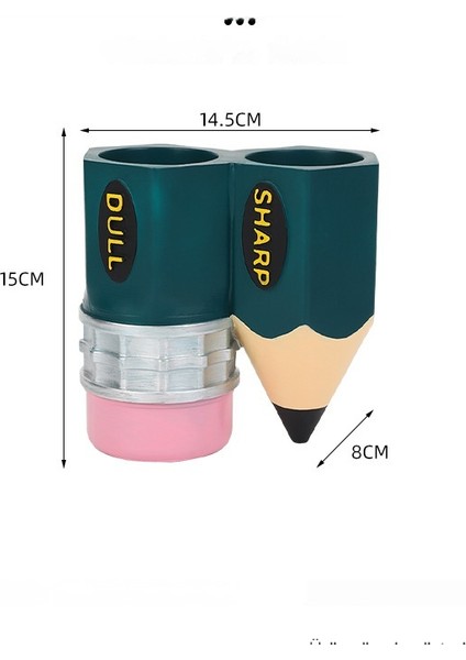 Öğrenciler Masaüstü Kalem Şekli Saklama Kalem Tutucusunu Öğreniyor (Yurt Dışından) fiyatları