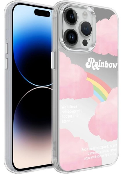 Apple iPhone 14 Pro Kılıf Airbagli Parlak Tasarımlı Mimbo Kapak
