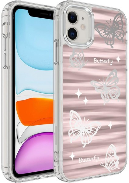 Apple iPhone 12 Kılıf Airbagli Parlak Tasarımlı Mimbo Kapak