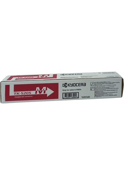 Kyocera Mita TK-5205 Kırmızı Toner Orjinal