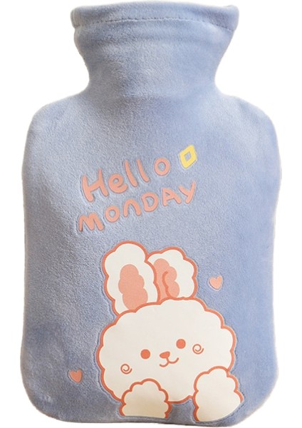 1000ML Kış Peluş Karikatür Doldurulabilir Kalınlaşmış Sıcak Su Şişesi (Yurt Dışından)