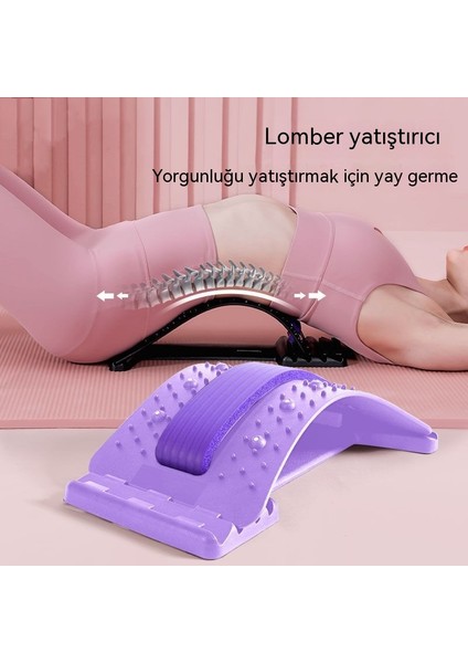 Çok Fonksiyonlu Yoga Bel Plakası Yatıştırıcı Bel Masajı (Yurt Dışından)