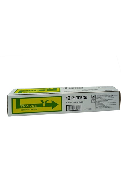 Kyocera Mita TK-5205 Sarı Toner Orjinal