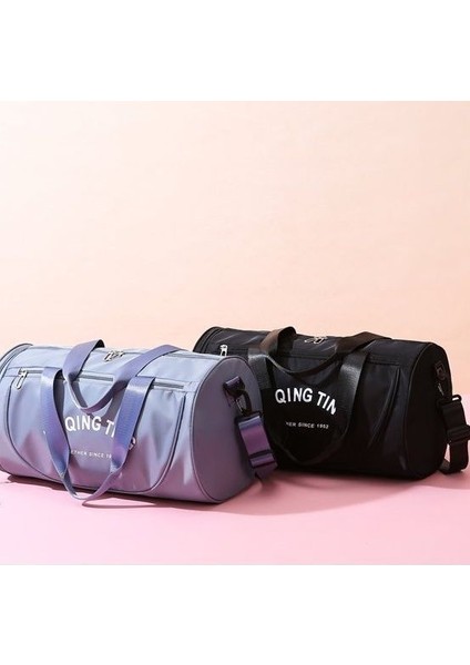 Büyük Kapasiteli Kuru ve Islak Ayırma Seyahat Çantası Hafif Yüzme Kova Çanta (Yurt Dışından) indirimleri