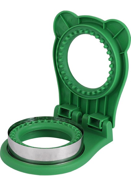 Ev Handguard Paslanmaz Çelik Fırında Yuvarlak Sandviç Kesme Kalıbı (Yurt Dışından)