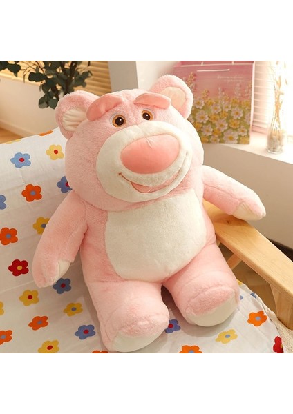 30CM Pembe Çilek Ayı Hayvan Peluş Bebek1 (Yurt Dışından)