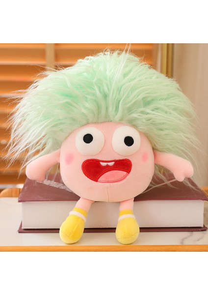 35CM Uzun Saçlı Figür Bebek Peluş Oyuncak (Yurt Dışından)