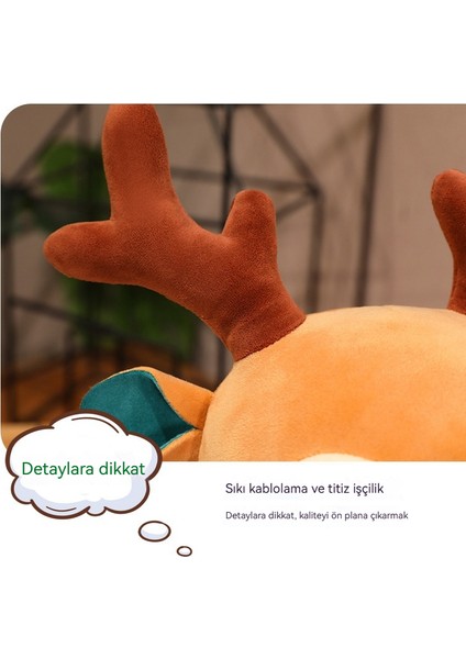 38CM Karikatür Noel Elk Bebek Peluş Oyuncak (Yurt Dışından)