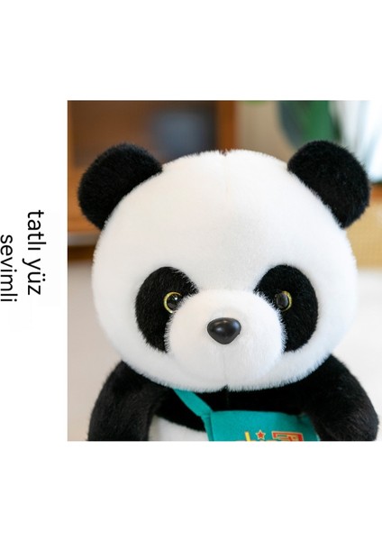 28CM Panda Sırt Çantası Peluş Oyuncak Bebek (Yurt Dışından)