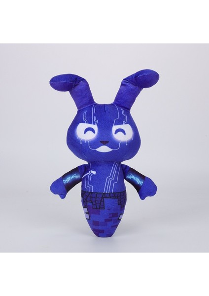 25 cm Oyun Mavi Robot Köpek Peluş Oyuncak (Yurt Dışından)