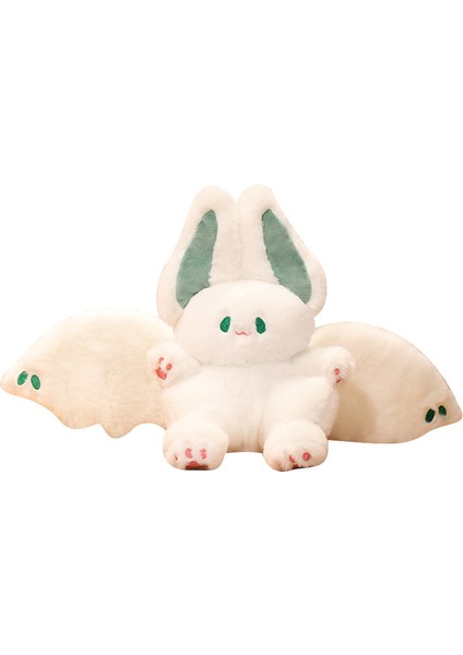 35CM Uçan Beyaz Tavşan Peluş Oyuncak Bebek (Yurt Dışından)