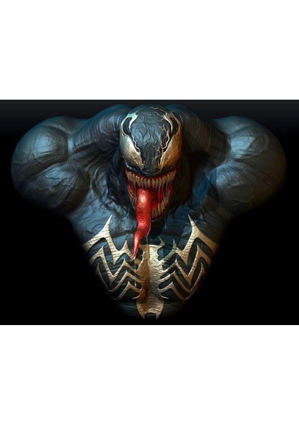 Venom Büst / Figür - Marvel Comics - 10 cm Boyunda