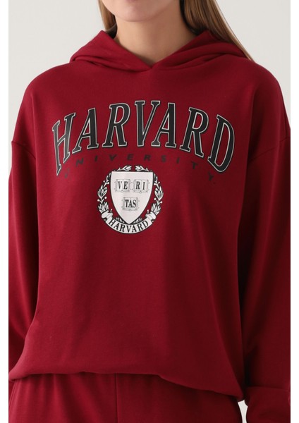 Kadın Bordo Sweatshirt modelleri