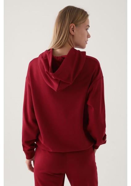 Kadın Bordo Sweatshirt fırsatları