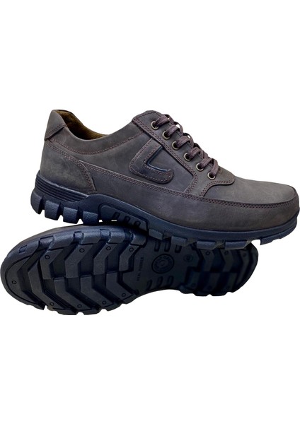 Erkek Bağcıklı Crazy Deri Kahve Termo TABAN-120-KAHVE indirimleri