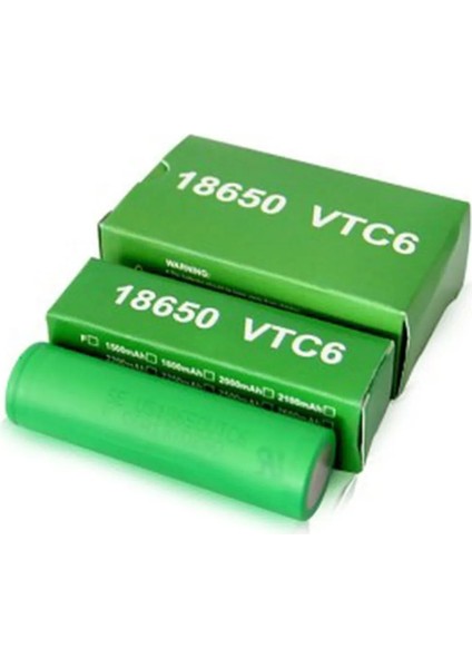 Murata 2 Adet 18650 Vtc6 3.7V 3000 Mah 30 Amper Li-Ion Şarjlı Pil modelleri