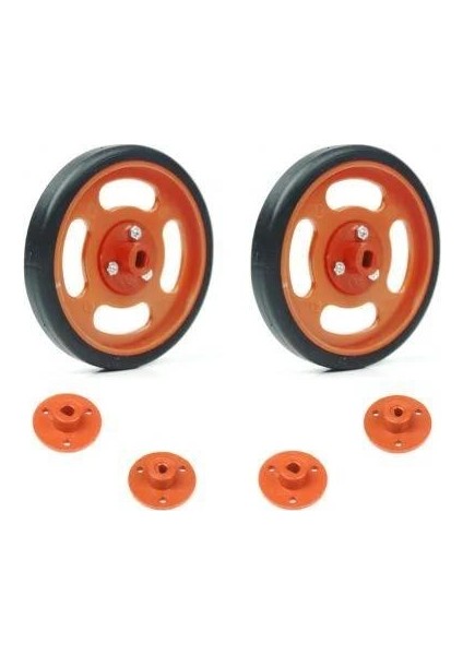 70X11MM Geçmeli Tekerlek Seti Kırmızı modelleri