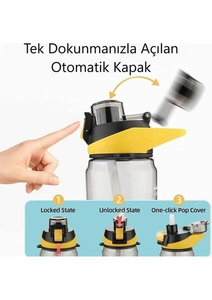 B&D Socks Shotay Tritan Yeşil Matara 900ML