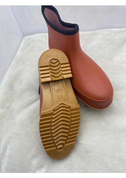 Ulaş Turuncu Krep Bahçe Kısa Lastik Çizme - Turuncu - 44-45 - ST02264-TURUNCU-44-45 fiyatları