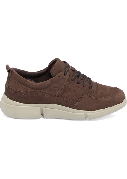 Kahve Nubuk Deri Kadın Sneaker - K23S1AY66982-A39