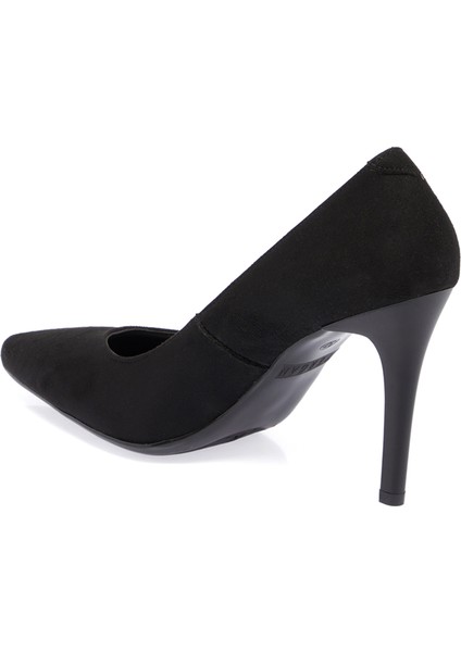 Siyah Vegan Kadın Stiletto - K23S1AY66968-Q4Y