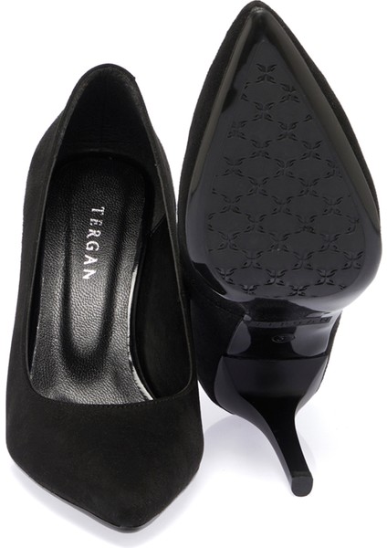 Siyah Vegan Kadın Stiletto - K23S1AY66968-Q4Y