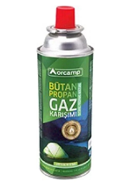 Gaz Ocak Kartuşu - Orcamp Bütan Propan - Kts 227 Gram Valfli