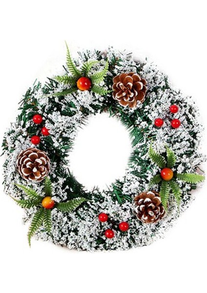 El Yapımı Noel Çelenk, Tatil Çelenk, Simüle Noel Ağacı Süsleme, Düğün Kutlama Çelenk (Yurt Dışından)