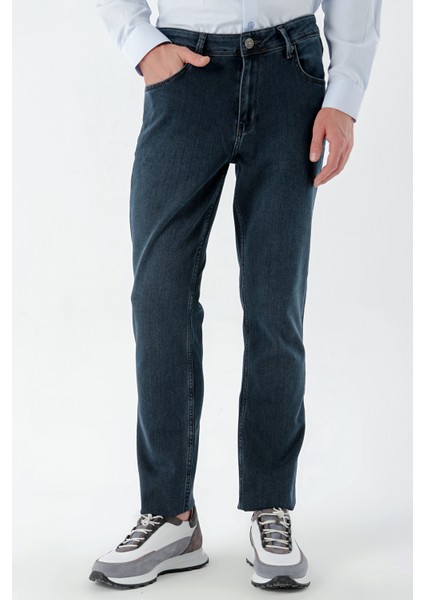 Erkek Kahve Denim 5 Cep Dynamic Fit Jean Kot Pantolon fiyatları