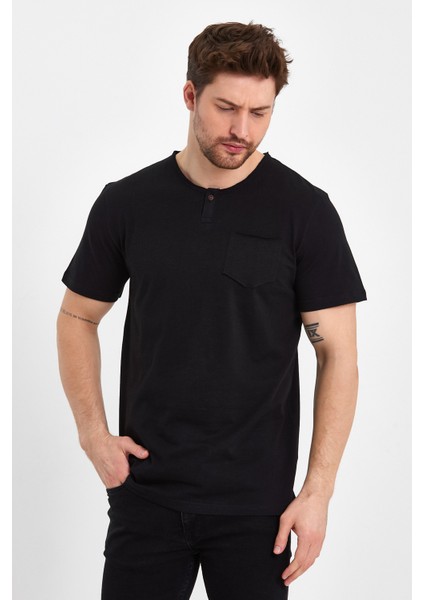 2016 Basic Flamlı Süprem Bisiklet Yaka Tek Cepli Tişört modelleri