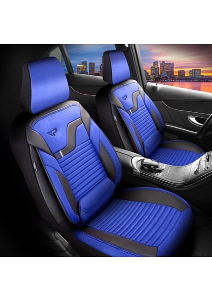 Panda Boston Serisi Velucantra Kumaş Oto Koltuk Kılıfı - Tam Set fiyatları