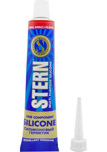 Genel Amaçlı Tüp Silikon 50 Gr Şeffaf -40° +180°