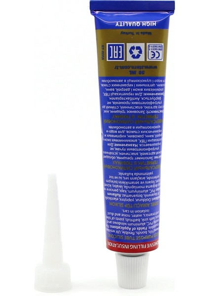 Genel Amaçlı Tüp Silikon 50 Gr Şeffaf -40° +180° modelleri