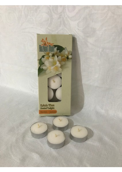 Kaya Mum 10'lu Yasemin Kokulu Tealight Mum