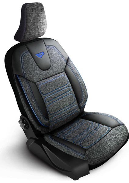 Panda Atlanta Serisi Keten Kumaş Oto Koltuk Kılıfı - Tam Set