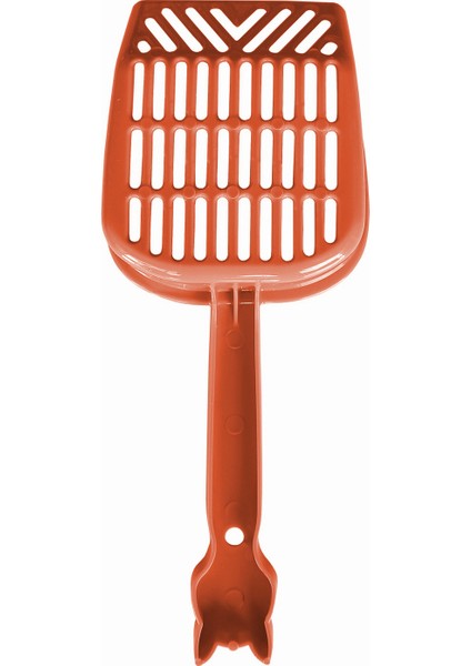 Ince Elekli Kedi Kumu Küreği Medium 10-25 cm Turuncu fiyatları