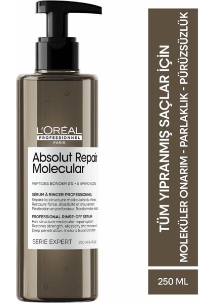 Serie Expert Absolut Repair İçten Dışa Güçlendirici Molecular Bakım Seti