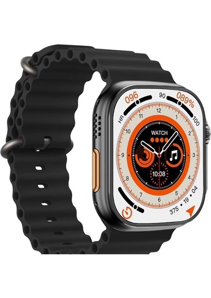 Wearfit Pro Gs8+ Watch Ultra Akıllı Saat Android ve Ios Uyumlu Çift Kordonlu