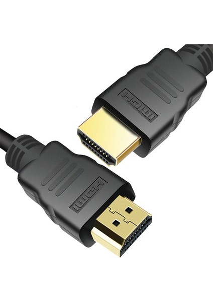 1080P Full HD HDMI 3D 4K Ses Görüntü Kablosu 1.8 M