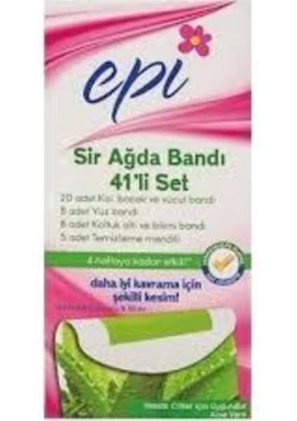 Sir Ağda Bandı 41'Li Set Aloe Vera