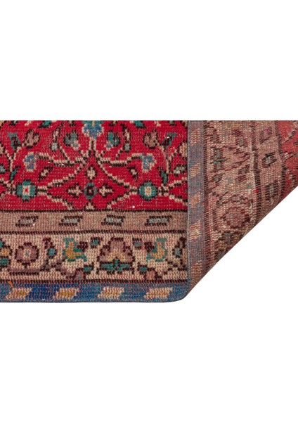 Efsanevi Dantel Dokusu Eskitme Vintage Halı 163 x 282 cm 10230 fırsatları